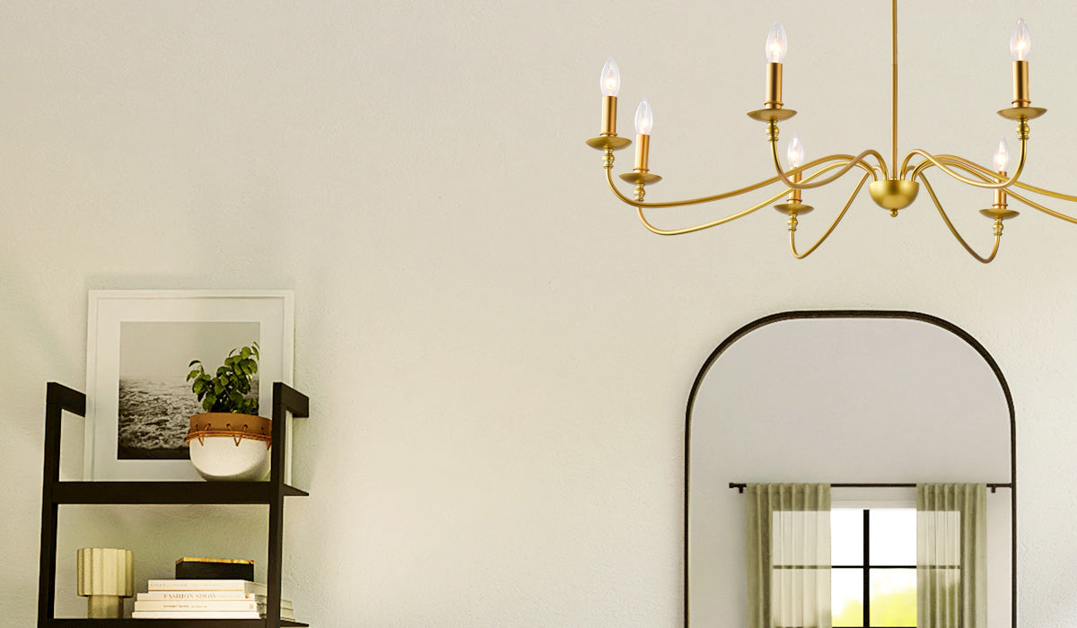 Top 5 Best-Selling Golden Chandeliers