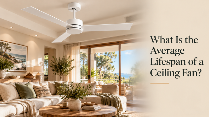 What Is the Average Lifespan of a Ceiling Fan?