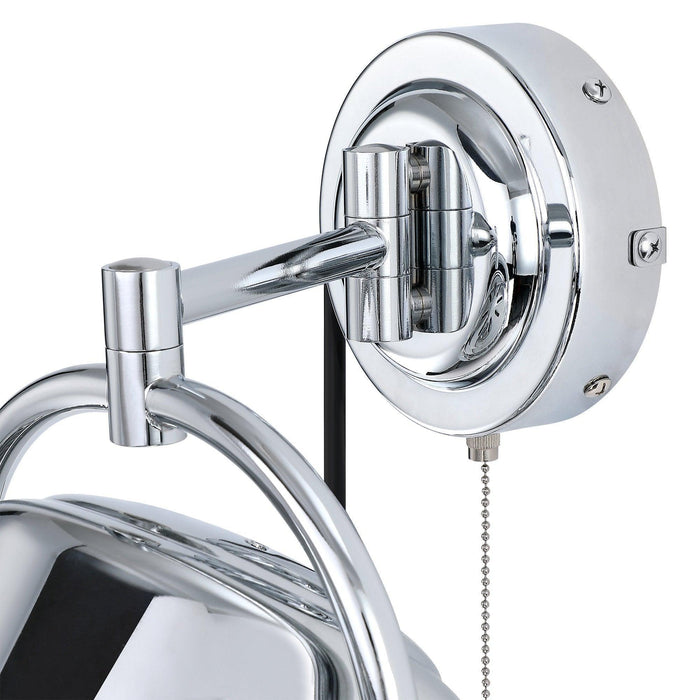 10" Modern Black Small Ceiling Fan with Pull Chain - ParrotUncle