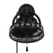 10" Modern Black Small Ceiling Fan with Pull Chain - ParrotUncle