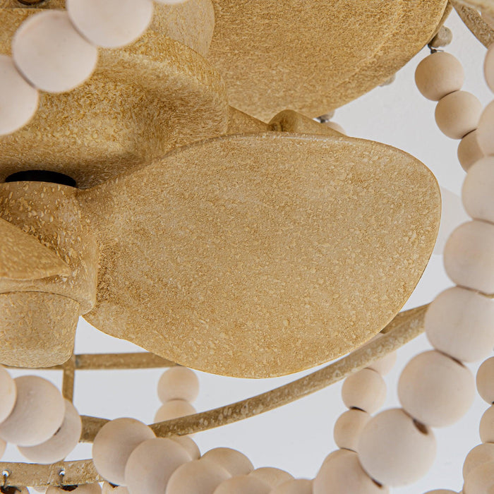 13" Traditional DC Motor Flush Mount Reversible Ceiling Fan with Lighting and Remote Control - ParrotUncle