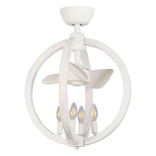 18" Cairns DC Motor Modern Downrod Mount Reversible Ceiling Fan with Lighting and Remote Control - ParrotUncle