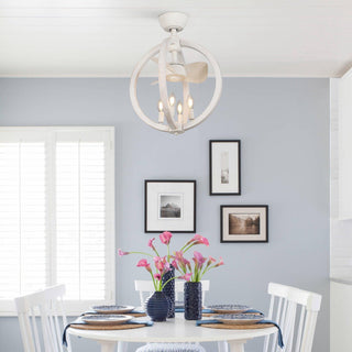 18" Cairns DC Motor Modern Downrod Mount Reversible Ceiling Fan with Lighting and Remote Control - ParrotUncle