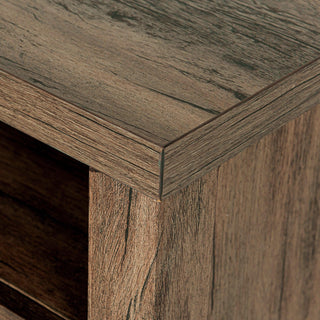 18" Farmhouse Solid Wood Nightstand for Bedroom