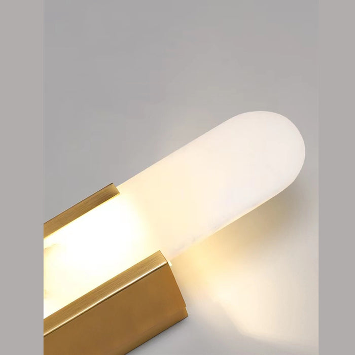 2-Light Modern White Wall Light