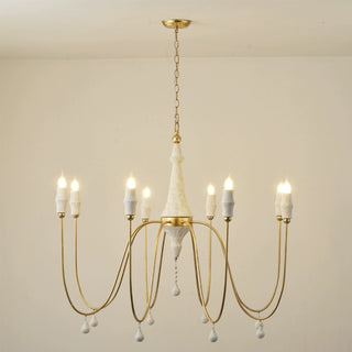 8-Light Modern Chandelier French Country Pendant Lighting