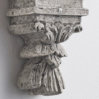 1 Light Hamptons Wall Sconce with White Fabric Shade