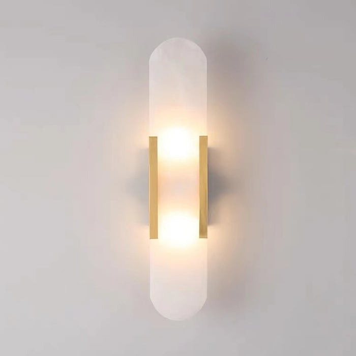 2-Light Modern White Wall Light