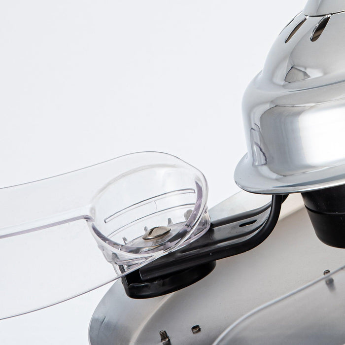 36" Broxburne Modern Chrome Flush Mount Crystal Ceiling Fan with Lighting and Remote Control - ParrotUncle