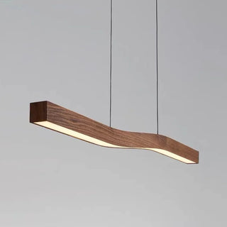 1-Light Farmhouse Wooden Pendant Lighting