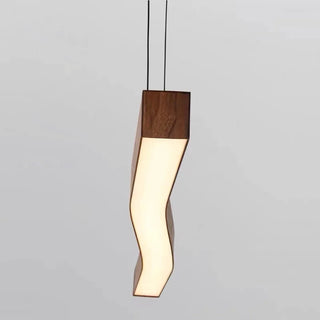 1-Light Farmhouse Wooden Pendant Lighting