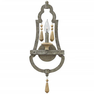 1-Light Modern Style Wood Wall Lighting