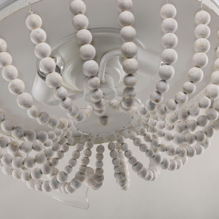 42" Huang Traditional Downrod Mount Chandelier Ceiling Fan with Lighting and Remote Control - ParrotUncle