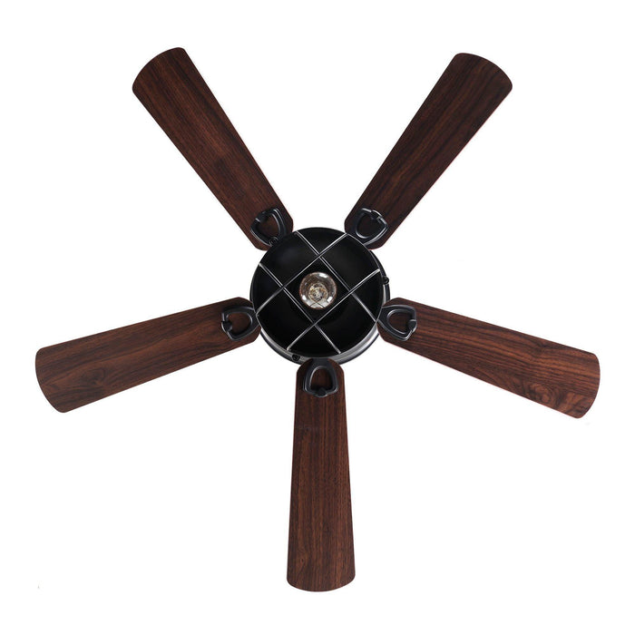 42" Traditional Flush Mount Reversible Ceiling Fan with Lighting and Remote Control - ParrotUncle