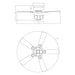 42" Traditional Flush Mount Reversible Ceiling Fan with Lighting and Remote Control - ParrotUncle