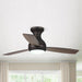 48" Beckette Modern Flush Mount Reversible Ceiling Fan with Lighting and Remote Control - ParrotUncle