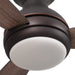 48" Beckette Modern Flush Mount Reversible Ceiling Fan with Lighting and Remote Control - ParrotUncle