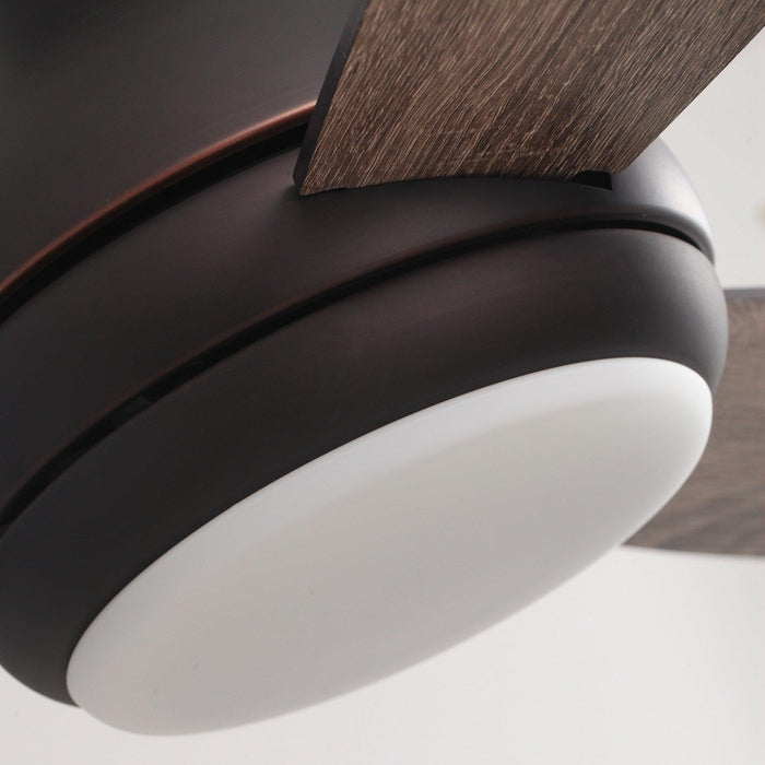 48" Beckette Modern Flush Mount Reversible Ceiling Fan with Lighting and Remote Control - ParrotUncle