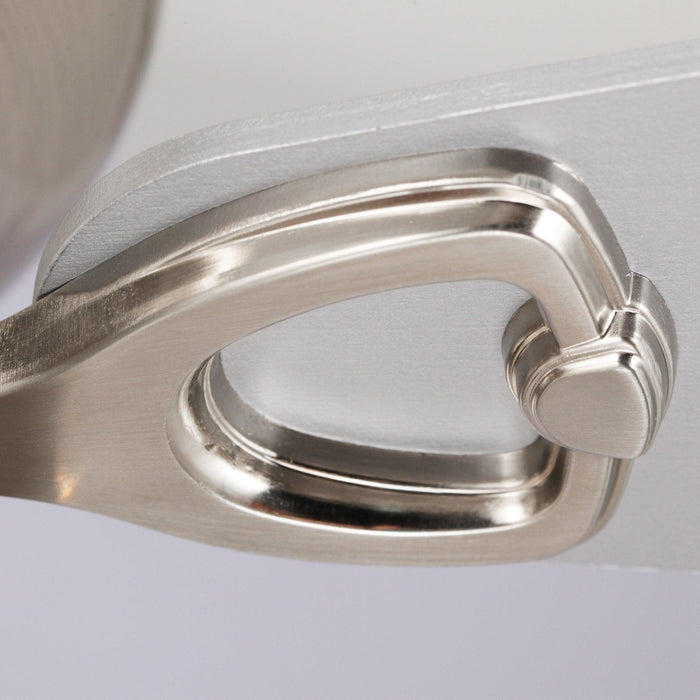 48" Modern Flush Mount Reversible Crytsal Ceiling Fan with Lighting and Remote Control - ParrotUncle