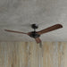 52" Aerofanture Industrial DC Motor Downrod Mount Reversible Ceiling Fan with Lighting and Remote Control - ParrotUncle