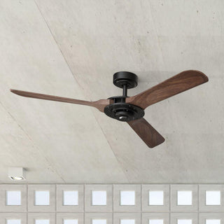 52" Aerofanture Hamptons Industrial DC Motor Downrod Mount Reversible Ceiling Fan with Lighting and Remote Control