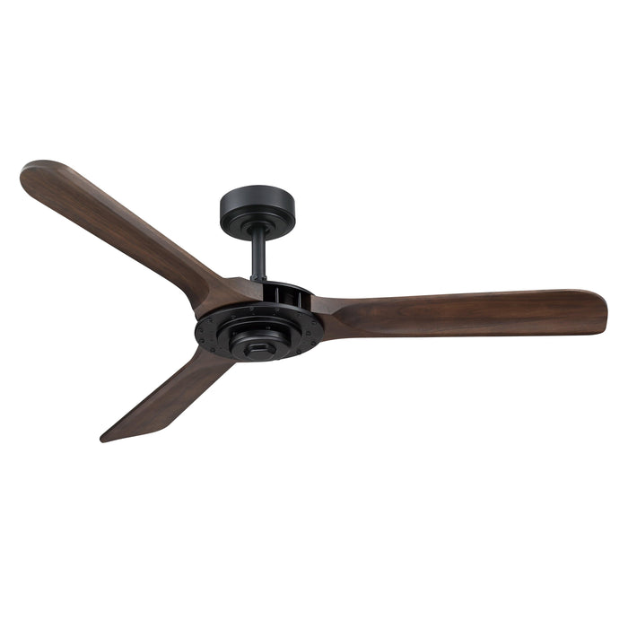 52" Aerofanture Industrial DC Motor Downrod Mount Reversible Ceiling Fan with Lighting and Remote Control - ParrotUncle