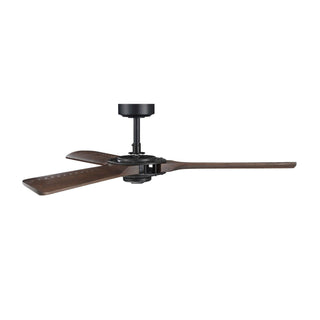 52" Aerofanture Hamptons Industrial DC Motor Downrod Mount Reversible Ceiling Fan with Lighting and Remote Control