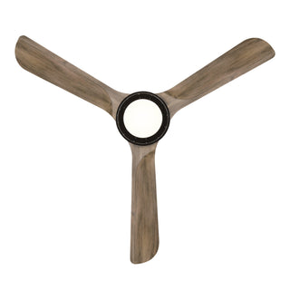 52" Aerofanture Hamptons Industrial DC Motor Downrod Mount Reversible Ceiling Fan with Lighting and Remote Control