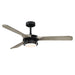 52" Aerofanture Industrial DC Motor Downrod Mount Reversible Ceiling Fan with Lighting and Remote Control - ParrotUncle