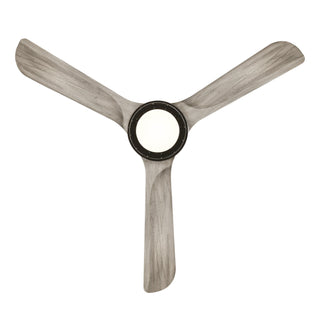 52" Aerofanture Hamptons Industrial DC Motor Downrod Mount Reversible Ceiling Fan with Lighting and Remote Control