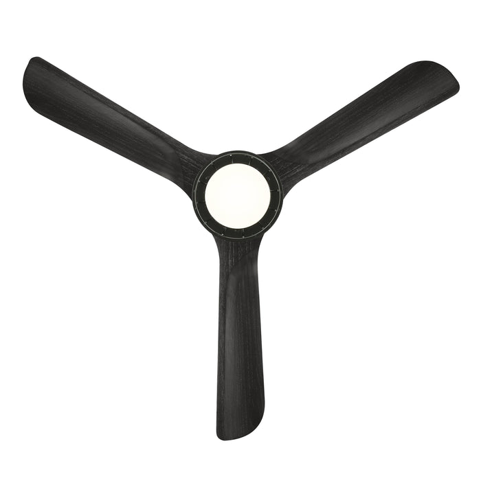 52" Aerofanture Industrial DC Motor Downrod Mount Reversible Ceiling Fan with Lighting and Remote Control - ParrotUncle