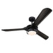 52" Aerofanture Industrial DC Motor Downrod Mount Reversible Ceiling Fan with Lighting and Remote Control - ParrotUncle