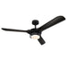 52" Aerofanture Industrial DC Motor Downrod Mount Reversible Ceiling Fan with Lighting and Remote Control - ParrotUncle