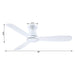 52" Ahmedabad Industrial DC Motor Flush Mount Reversible Ceiling Fan with LED Lighting and Remote Control - ParrotUncle