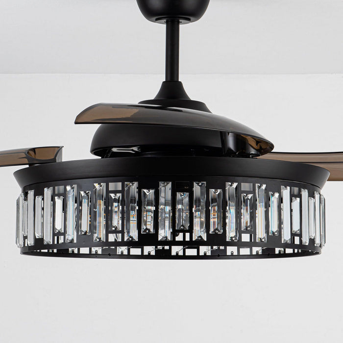 52" Broxburne Smart Fan with Light Kit - ParrotUncle