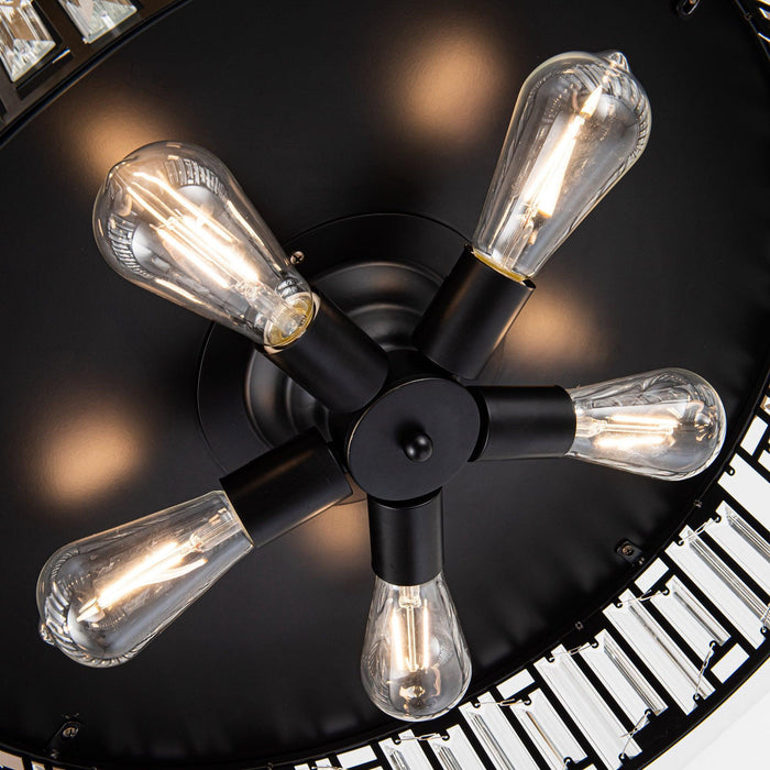 52" Broxburne Smart Fan with Light Kit - ParrotUncle
