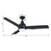 52" Cason Induatrial Downrod Mount Reversible Ceiling Fan with LED Lighting and Remote Control - ParrotUncle