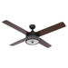52" Cason Modern Downrod Mount Reversible Ceiling Fan with Lighting and Remote Control - ParrotUncle