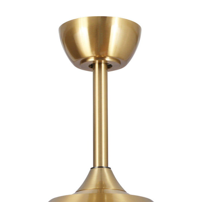 52" Cochin Industrial Downrod Mount Reversible Crystal Ceiling Fan with Lighting and Remote Control - ParrotUncle