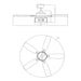 52" Coimbatore Farmhouse Downrod Mount Reversible Ceiling Fan with Lighting and Remote Control - ParrotUncle