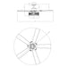 52" Divisadero Farmhouse Downrod Mount Reversible Crystal Ceiling Fan with Lighting and Remote Control - ParrotUncle