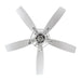 52" Howell Modern Downrod Mount Reversible Crystal Ceiling Fan with Lighting and Remote Control - ParrotUncle