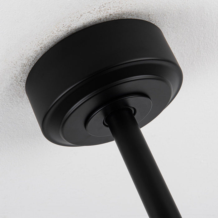 52" Kashmir Industrial Downrod Mount Reversible Ceiling Fan with Lighting and Remote Control - ParrotUncle