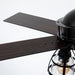 52" Kashmir Industrial Downrod Mount Reversible Ceiling Fan with Lighting and Remote Control - ParrotUncle