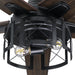 52" Kolkata Industrial Downrod Mount Reversible Ceiling Fan with Lighting and Remote Control - ParrotUncle