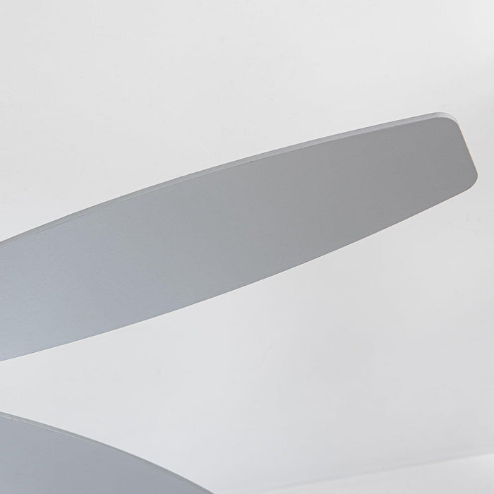 52" Kyla Industrial Brushed Nickel Reversible Caged Ceiling Fan with Lighting - ParrotUncle