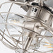 52" Kyla Industrial Brushed Nickel Reversible Caged Ceiling Fan with Lighting - ParrotUncle