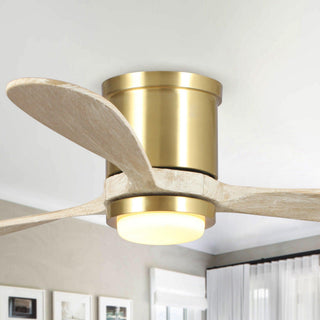 52" Mayna Hamptons Smart Fan with LED Light and Remote Control
