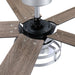 52" Prayag Industrial Downrod Mount Reversible Ceiling Fan with Lighting and Remote Control - ParrotUncle
