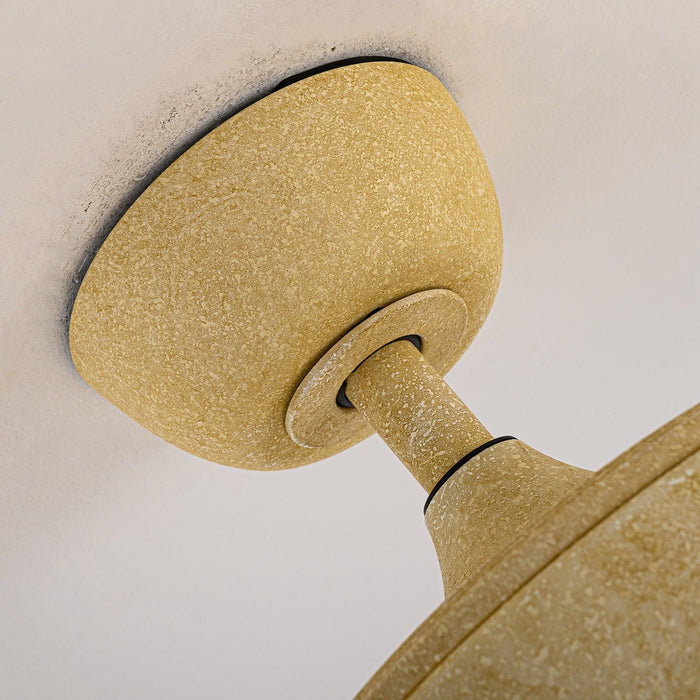 52" Pune Farmhouse Downrod Mount Reversible Ceiling Fan with Lighting and Remote Control - ParrotUncle